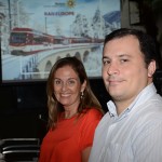 Viviane Arruda, da Escape Tur, e Rafael D'angelo, da D'angelo Viagens (1)