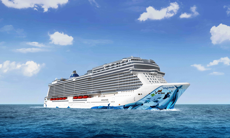 A nova embarcação da Norwegian Cruise Line está em sua temporada inaugural 