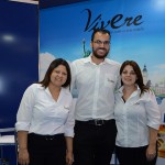 Adriana Prado, Bruno Lima e Roberta Bruschi, da Vivere Viagens