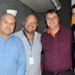 Afonso Domingues, William Silva, Alexandre Dias e Robson Tosta, da CVC