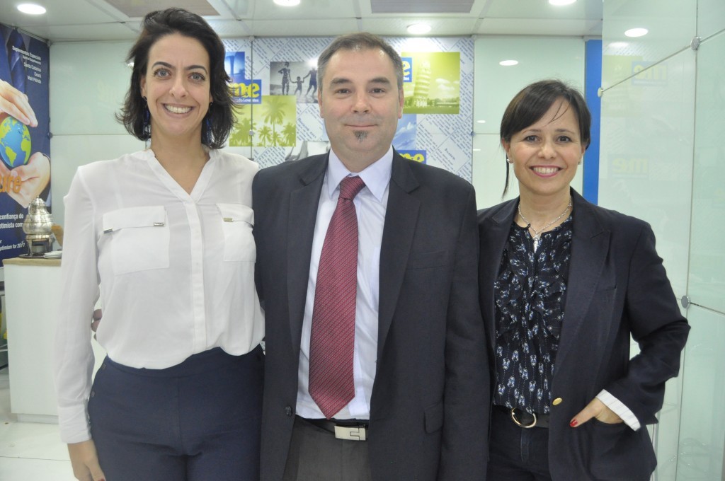 Alessandra Savola, Gustavo Mesa e Malena Omoldi, do Bahia Principe