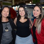 Aline Haranaka, Juliana Assumpção e Kelly Castange, da Aviesp