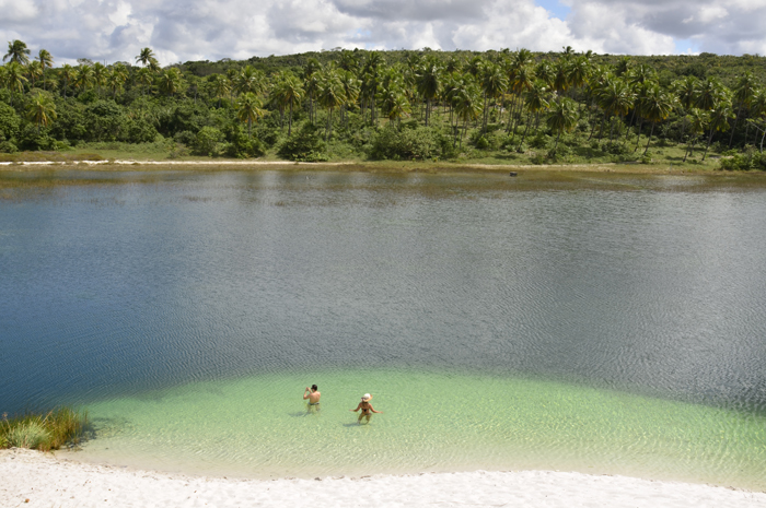 Feriados agitam Litoral Norte da Bahia Baixio, Lagoa Verde - crédito foto Umberto Filho