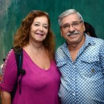 Cália Fajtlowicz, da Terra Mater, e Oliverio Ferreira, da LIU Viagens Cália Fajtlowicz, da Terra Mater, e Oliverio Ferreira, da LIU Viagens