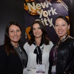 Dinah Policarpo, Cibele Moulin e Luisa Mendoza, do NYC & Company