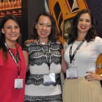 Dinah Policarpo, Luisa Mendoza-Chavez e Cibele Moulin do New York City (NYC)