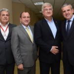 Eduardo Colturato, da SPTuris, Toni Sando, do SPCVB, David Barioni, da SPTuris, e Juan Pablo de Vera, da Reed Eduardo Colturato, da SPTuris, Toni Sando, do SPCVB, David Barioni, da SPTuris, e Juan Pablo de Vera, da Reed