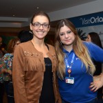 Elisa Arnosti e Karen Ramos, da Latam Travel Elisa Arnosti e Karen Ramos, da Latam Travel