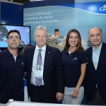 Fabio Guilhem, Renê Hermann, Marina Moreira e Francisco Ancona, da Costa Cruzeiros