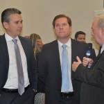Felipe Carreras e Nilo Sérgio Felix receberam o ministro Marx Beltrão Felipe Carreras e Nilo Sérgio Felix receberam o ministro Marx Beltrão