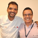 Felipe Coimbra , da Flytour Gapnet, e Ricardo Oliveira, da Flytour Viagens