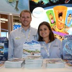 Felipe Timerman e Juliana Bordin, do SeaWorld