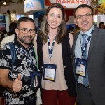Geninho Goes, Aline Mathiola e Jair Pasquini, da BNT Mercosul