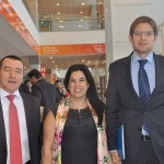 Ivan Blanco, Vanina Gaccione e Gonzalo Romero, da Aerolineas Argentinas