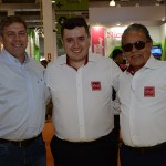 Julio Bueno, de Foz do Iguaçu, Thiago Gonçalves e Silvio Henrique Oliveira, do Rafain Palace Hotel