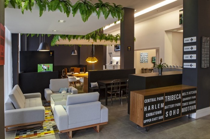 Zii Hotel em Palmas (TO) completa um ano com boas perspectivas Lobby do hotel que fica Localizado a 500 metros da Praça dos Girassóis, em Tocantins (Foto: Ziihotel.com)