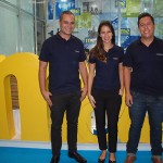 Marcio Nogueira, Luisa Continelli e Jefferson Rocha, da HotelDo