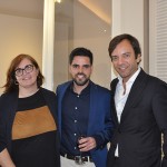 Marianne Siqueira e Diogo Costa, da Aicep, e David Seromenho, da Cunha Vaz Brasil