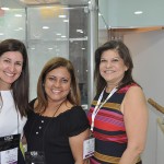 Marisol Berrios, de Tampa Bay com Andrea Gabel e Ana Fernandez, de St Pete