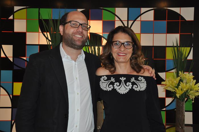 Martin Frankenber, presidente da BLTA, com Simone Scorsato, diretora-executiva da BLTA