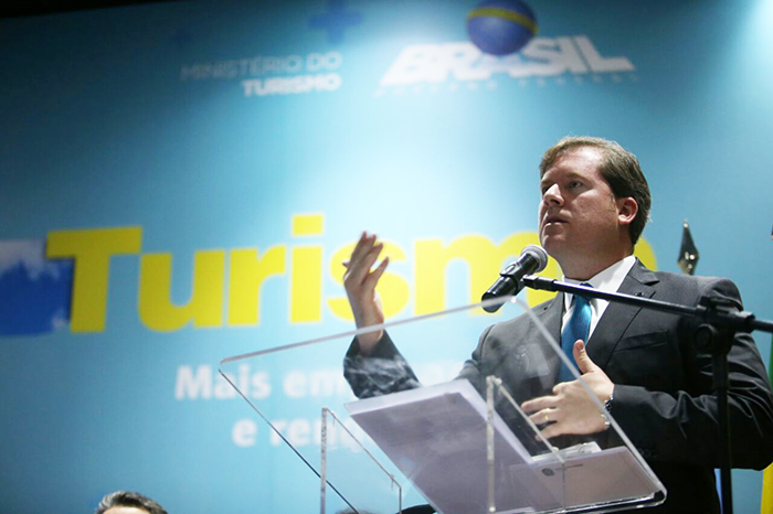 Marx Beltrão destaca o programa Brasil + Turismo