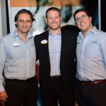 Mauricio Alexandre, Felipe Timerman e Martim Diniz, do SeaWorld Mauricio Alexandre, Felipe Timerman e Martim Diniz, do SeaWorld