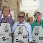 Michel Tuma Ness com Ricardo Lopes e Nilo Sérgio Felix