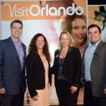 Patrick Yvars, Jane Terra, Danielle Hollande, e Andre Almeida, do Visit Orlando Patrick Yvars, Jane Terra, Danielle Hollande, e Andre Almeida, do Visit Orlando