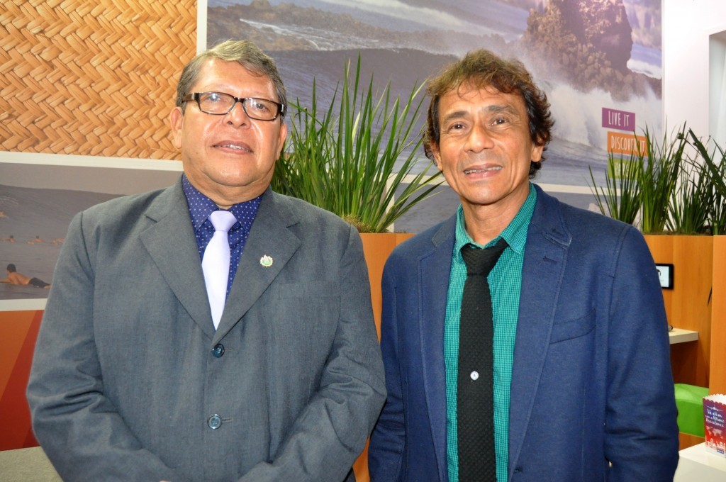 El Salvador traça estratégias de aproximação com mercado brasileiro Roberto Ayala e Abelino Lazo, da El Salvador