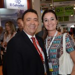 Roberto Silva, da Sanchat, e Isabella Rollin, da Milhas Facil