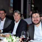 Rogério Siqueira, presidente do Beto Carrero, Leonel Pavan, secretário de Turismo de SC, e Gilson Lira, da Embratur