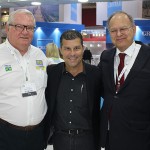 Roy Taylor, do M&E, Luis Paulo Luppa, da Trend, e Adolfo Martins, presidente do Grupo Folha Dirigida