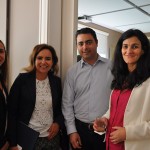 Sandra Colaço e Ana Mendes, da Intercontinental, Rudi Azevedo, da Douro, e Marta Marques da Pinto Lopes Viagens