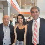 Sebastião Pereira, Juliana Assumpção e Fernando Santos, da Aviesp