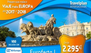 Travelplan Internacional tem oferta especial para Europa
