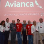 Sérgio Velloso, Mari Masgrau, João Taylor, Rosa Masgrau e Roy Taylor, do M&E Ian Gillespie, Juarez Neto e Juarez Filho, Tarcisio Gardioni e Rodrigo Napoli, da Avianca