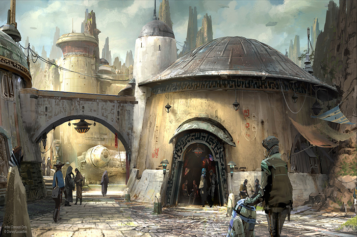 Star Wars completa 40 anos e a Força continua forte nessa saga 2 Disney wants guests to experience an immersion into the world of Star Wars when the themed lands open in 2019 at Disney World and Disneyland.