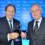 Valdir Walendowsky, presidente da Santur, e Marcos Bednarski, Cônsul Geral Adjunto da Argentina