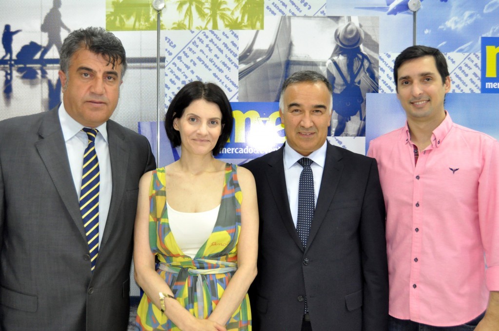 Após 10 anos de promoção, Turquia abre o 1° escritório no Brasil; saiba mais Ziga Dasdeler, Malga di Paula, Ahmet Çanga e Felipe Batista, da Turquia