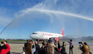 Avianca Brasil celebra chegada em Navegantes (SC); veja fotos