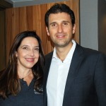 Adriana Machion, representante Melia RJ e MG com Fernando Gagliardi Adriana Machion, representante Melia RJ e MG com Fernando Gagliardi