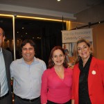 Alexander Haim, da R11 com Jonathas Vecchi, Ana Carla e Maria Helena Tourinho, agentes de viagens