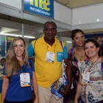 Ariane de Souza, da Latam, Olante Deodoro, da Cores Vivas Turismo, Fabiana Sousa, da Gogo Travel, e Leiriane Batista, da Hey Ho travel Store