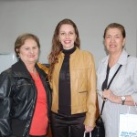 Catarina Matulovic, da Catarina Rio Tur, Talitha Leão, da LT viagens, e Marlene Santos, da Lenetur