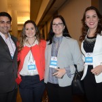 Claudinei Gonçalves, Bruna Striuli, Aline Rubbo, e Giselle Grigoletto, da Marriott Claudinei Gonçalves, Bruna Striuli, Aline Rubbo, e Giselle Grigoletto, da Marriott