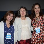 Diana Pomar, do Turismo do México, Rose de Almeida, e Roberta Mastieri, da Rede Inform