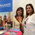 Diana Pomar, do Turismo do México, e Luciana Alonso, do Turismo de Guanajuato