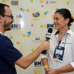 Diogo Campos, da BNT Mercosul, e Patricia Jacobsen, da Trend Operadora