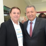 Eliseu Barros, da ABIH-CE, e Alexandre Sampaio, da FBHA