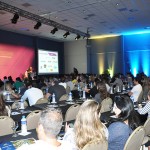 Grande público nas palestras presentes  no núcleo Tupi Guarani